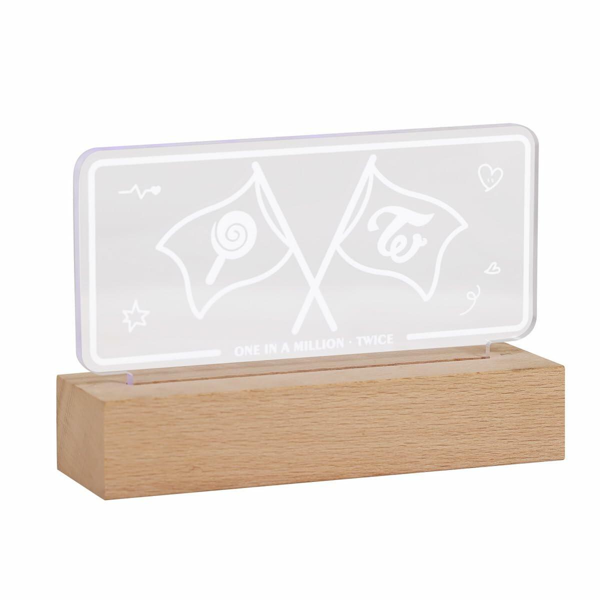 [Like_new] Yanmzmin LED Night Light 7 Colors Adjustable Nightlight Lamp
