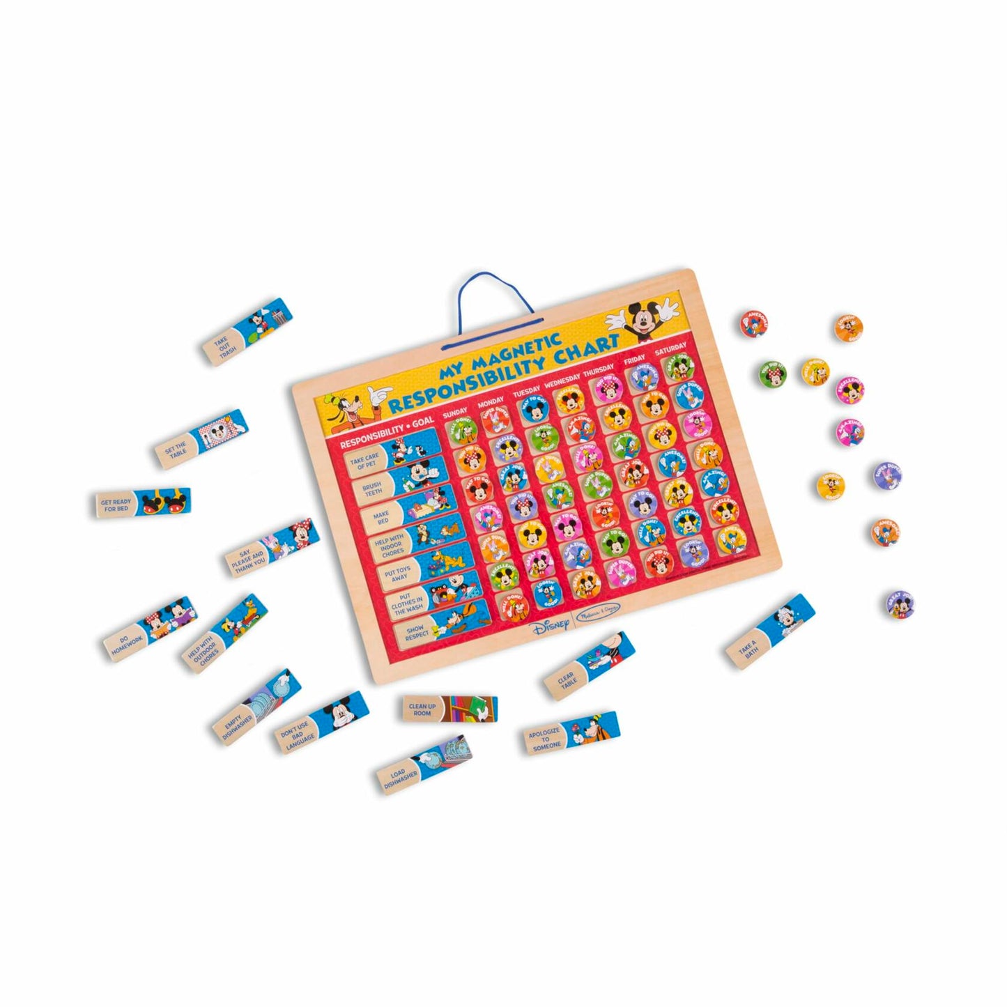 Melissa & Doug Disney Mickey Mouse Clubhouse My Magnetic Responsibility Chart
