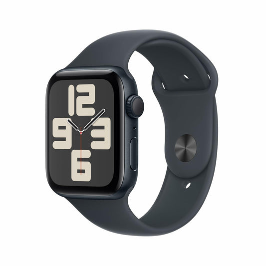 Apple Watch SE (2nd Gen) [GPS 44mm] MXEK3LL/A Midnight Aluminum Case M/L