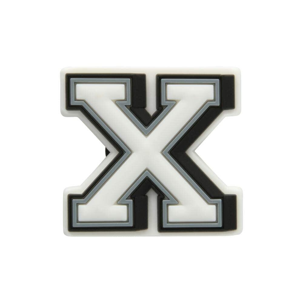 Crocs Jibbitz Letter X Shoe Charm Small | Authentic Crocs Accessory