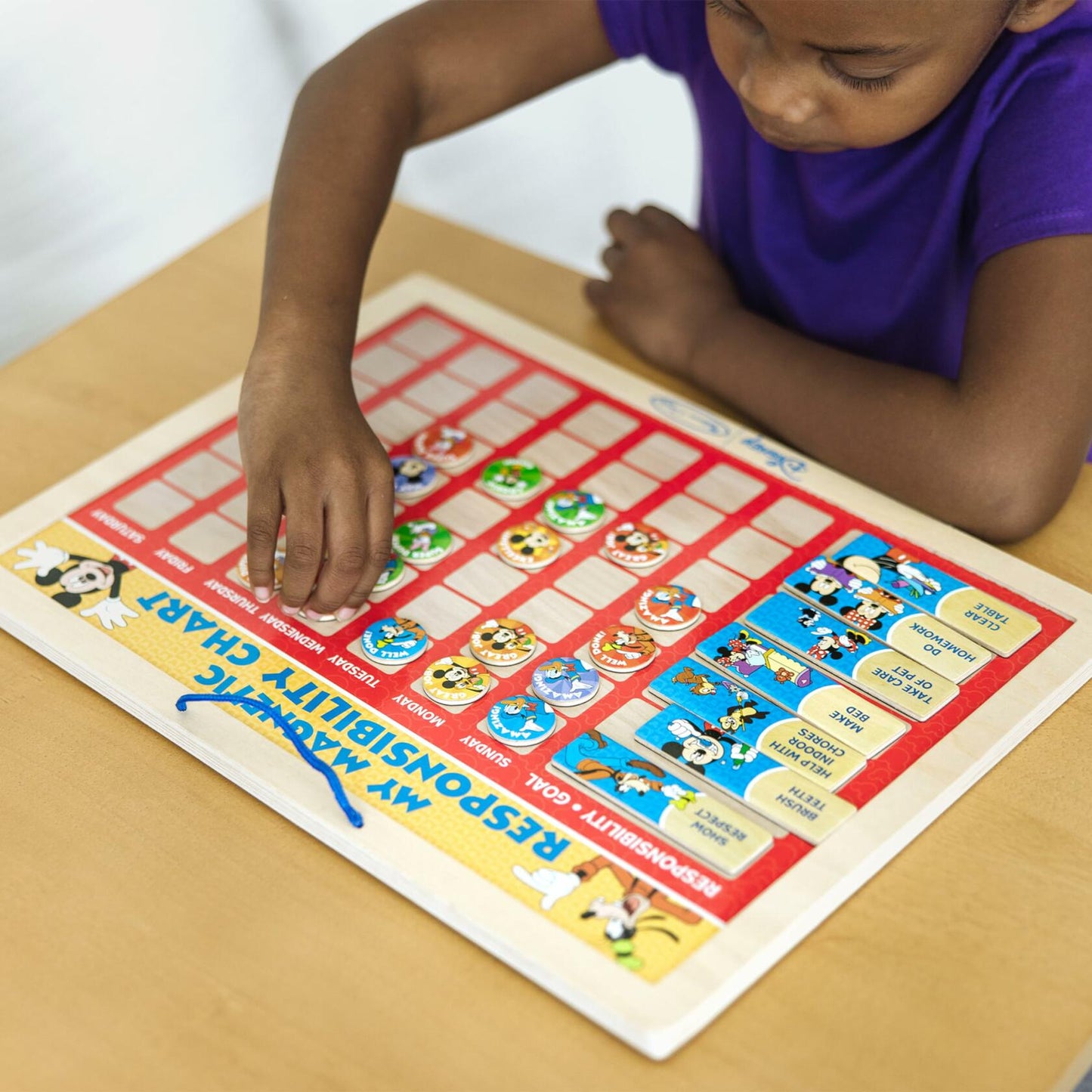 Melissa & Doug Disney Mickey Mouse Clubhouse My Magnetic Responsibility Chart