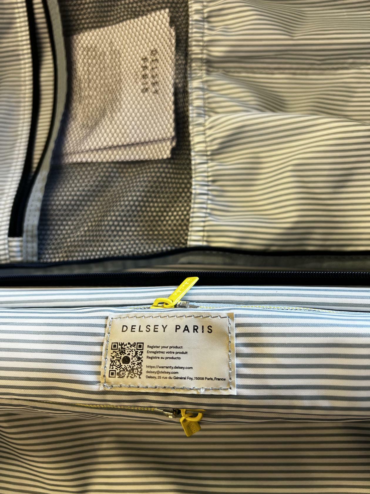 [Like_new] Delsey Paris Accelerate 2-Piece 30" & 22" CarryOn Hardside Luggage Set Dark Gray