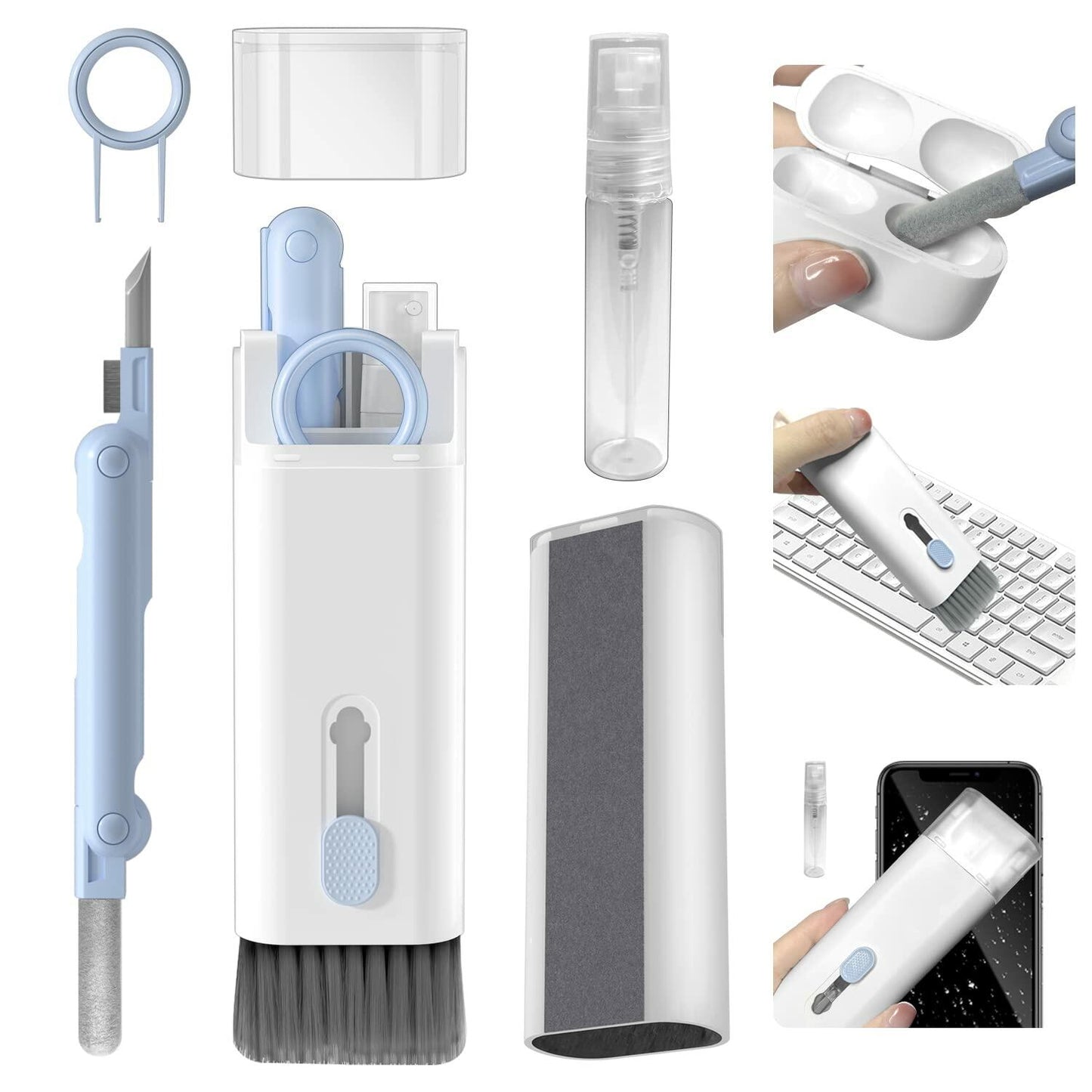 7 in 1 Electronic Keyboard Cleaner Kit with Brush, 3 in 1 Cleaning Tools