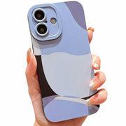 YKCZL Compatible with iPhone 16 Case,Cute Painted Art Pattern Full Camera Lens