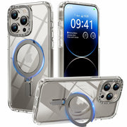 Miracase Designed for iPhone 15 Pro Case with Built-in Kickstand [Compatible