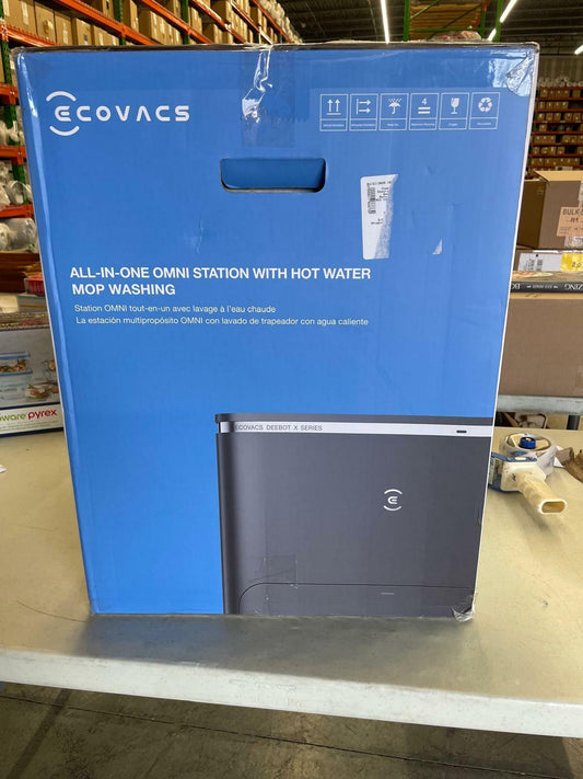 [Like_new] ECOVACS DEEBOT X2 Omni Robot Vacuum & Mop – 8000Pa Suction, Self-Cleaning