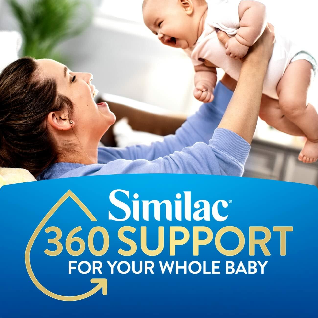BestBy09/25 Similac 360 Total Care Formula, 8-fl-oz Bottle, Pack of 6