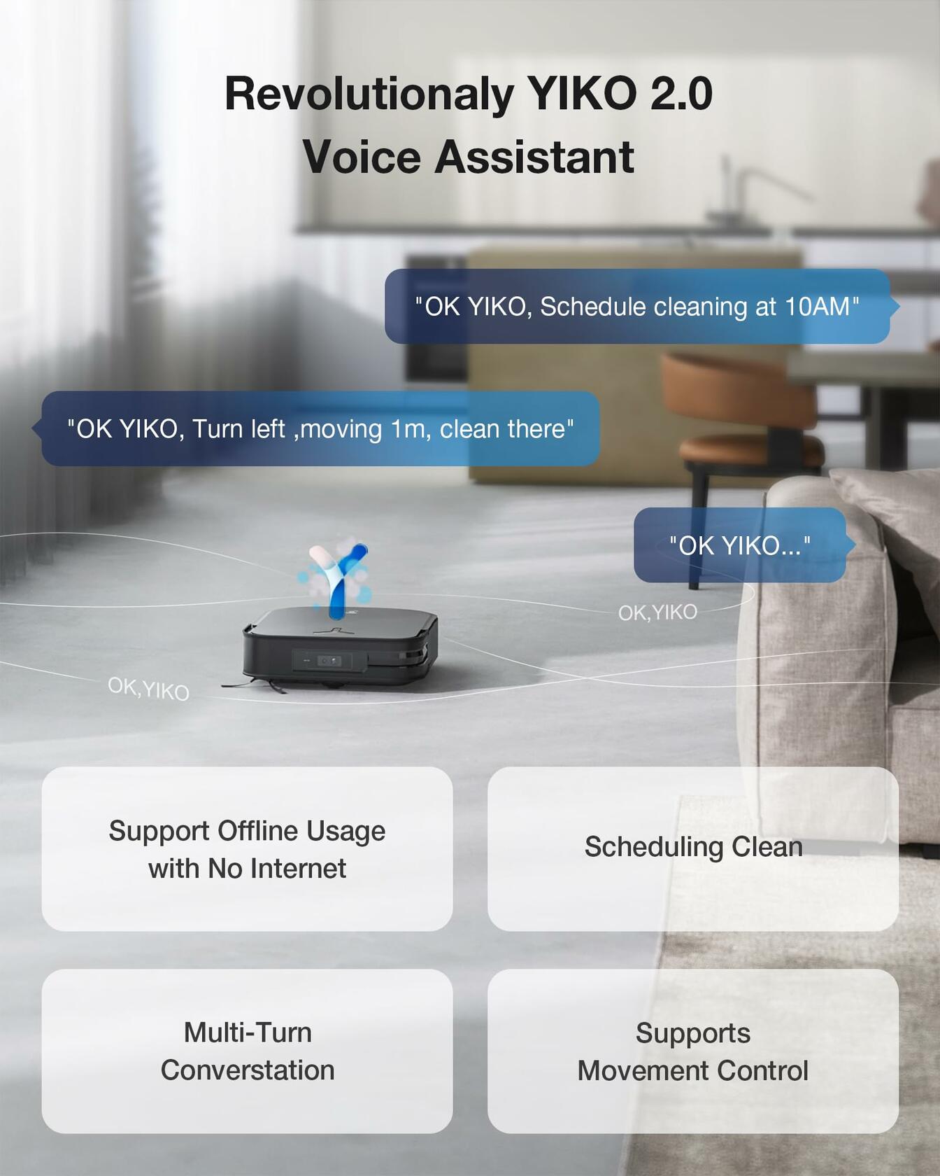 [Like_new] ECOVACS DEEBOT X2 Omni Robot Vacuum & Mop – 8000Pa Suction, Self-Cleaning