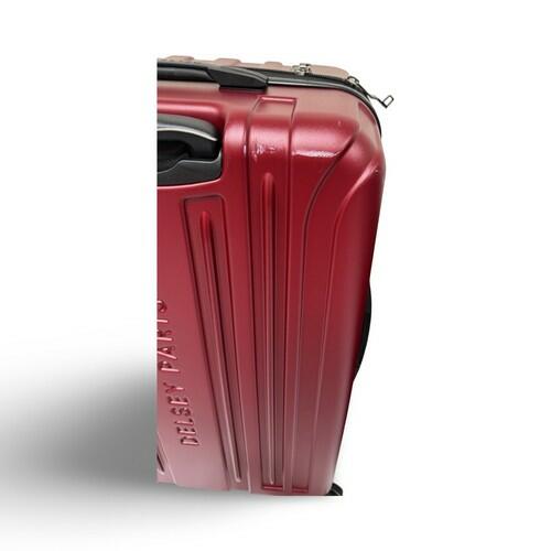 [Like_new] Delsey Paris Accelerate 2-Piece 30" & 22" Carry-On Hardside Luggage Set in Red