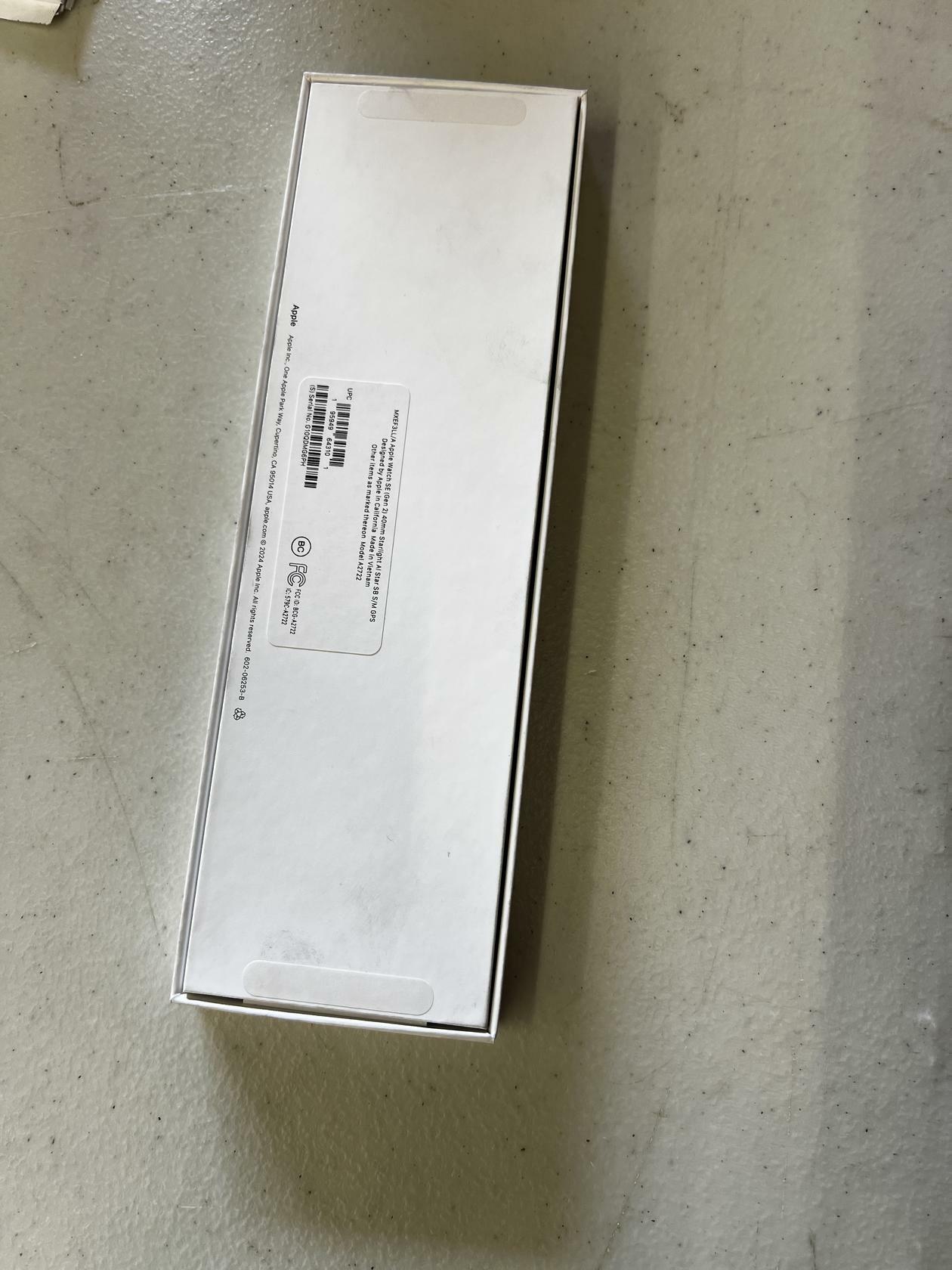 [Like_new] Apple Watch SE (2nd Gen) [GPS 40mm] Starlight Aluminum Case - No Band Included