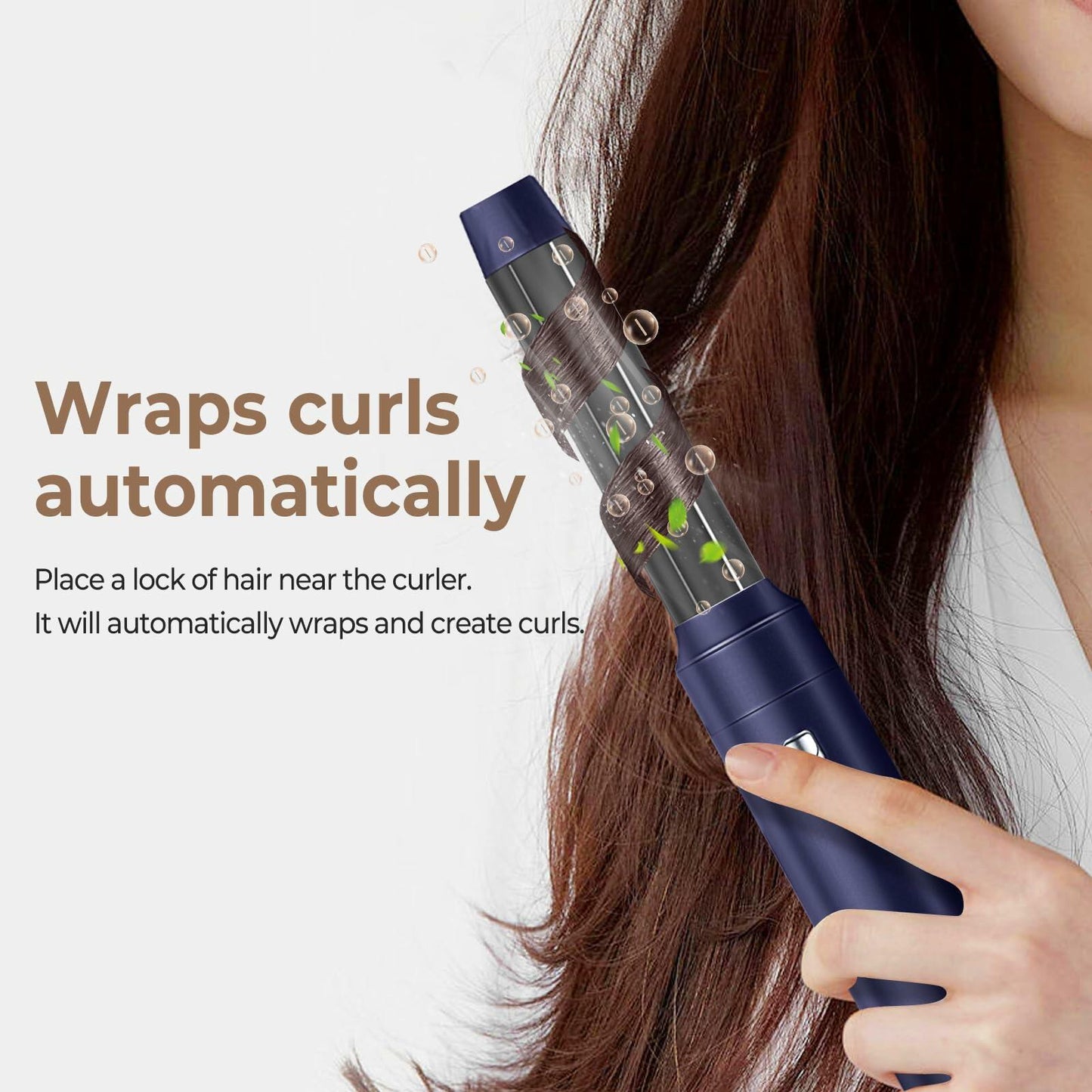 [Like_new] 6 in 1 Blow Dryer Brush Set – Ionic Dryer, Curler, Straightener, Brush