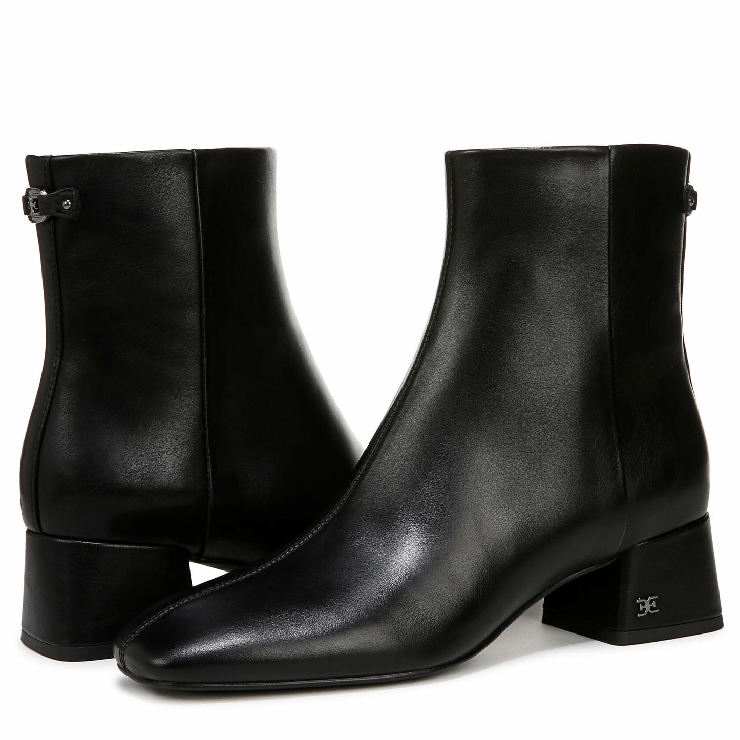 Sam Edelman Paige Ankle Boot – Black Leather, Women’s Size 7 Medium