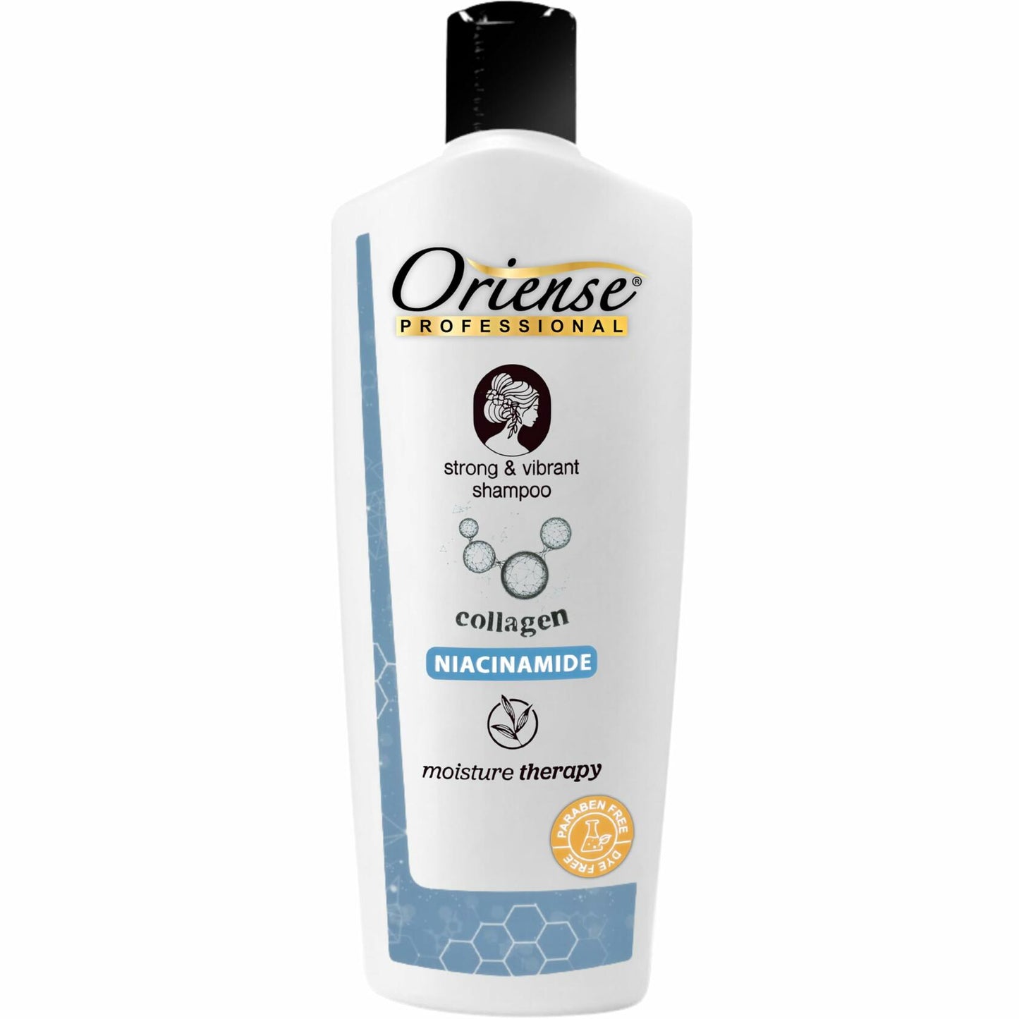 Oriense Collagen & Niacinamide Shampoo – Moisturizing, Paraben-Free, 16.9 fl oz