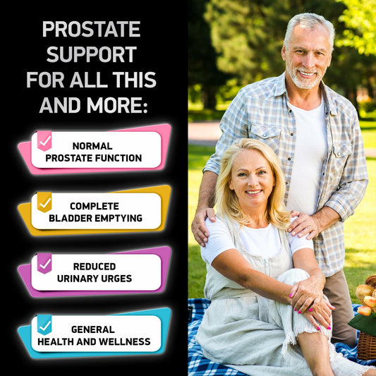 BIOACTIVE LABS Prostate Supplement – Saw Palmetto & Pumpkin, 180 Tabs
