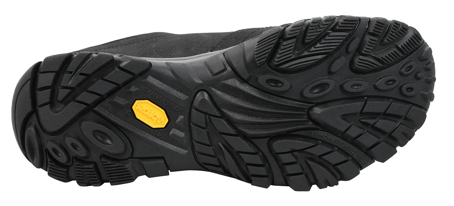 Merrell Men's Moab Adventure LACE Hiking Shoe, Black/Blue, 8 M US