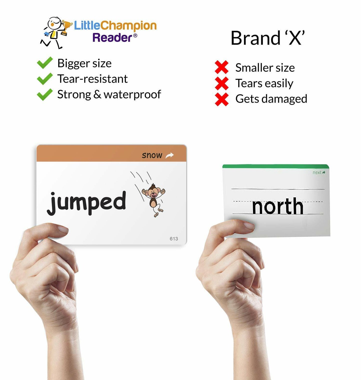 Little Champion 1,000 Sight Word Flashcards PreK-3rd Grade 10-Pack Set