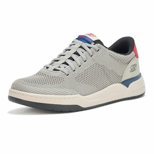 Skechers Corliss-Dorset Men's Sneaker Cement Size 9.5 – Relaxed Fit, Vegan