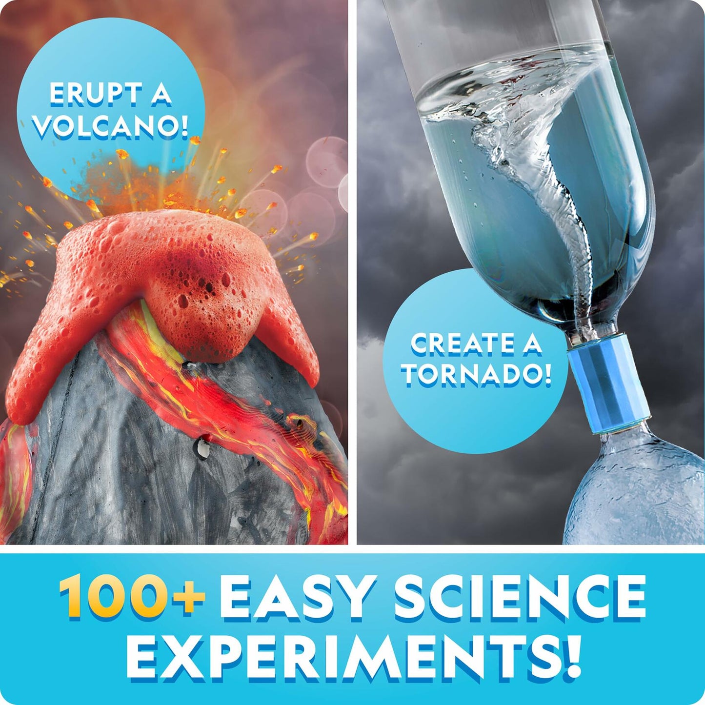 National Geographic Earth Science Kit – 100+ Experiments, STEM, Ages 8+