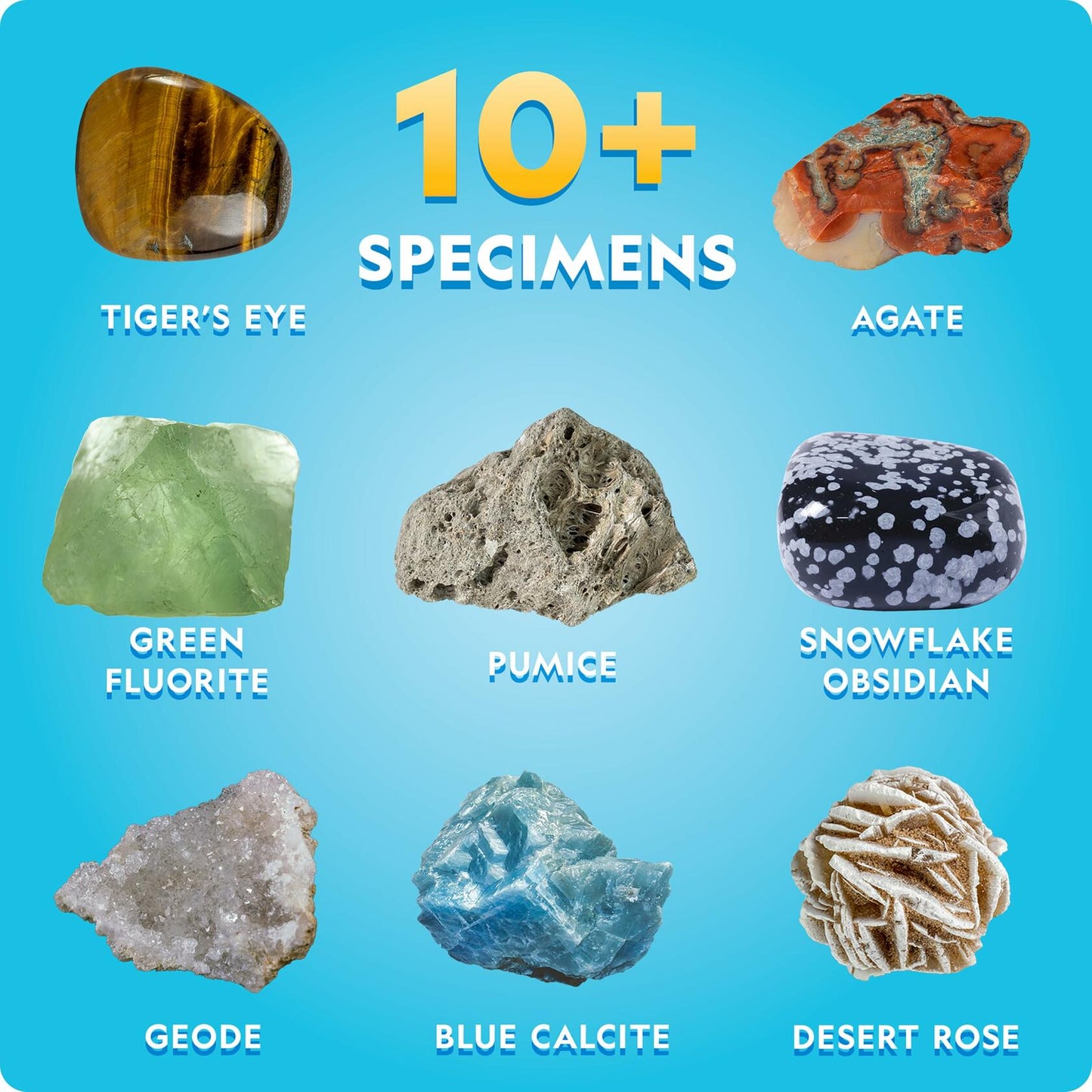 National Geographic Earth Science Kit – 100+ Experiments, STEM, Ages 8+