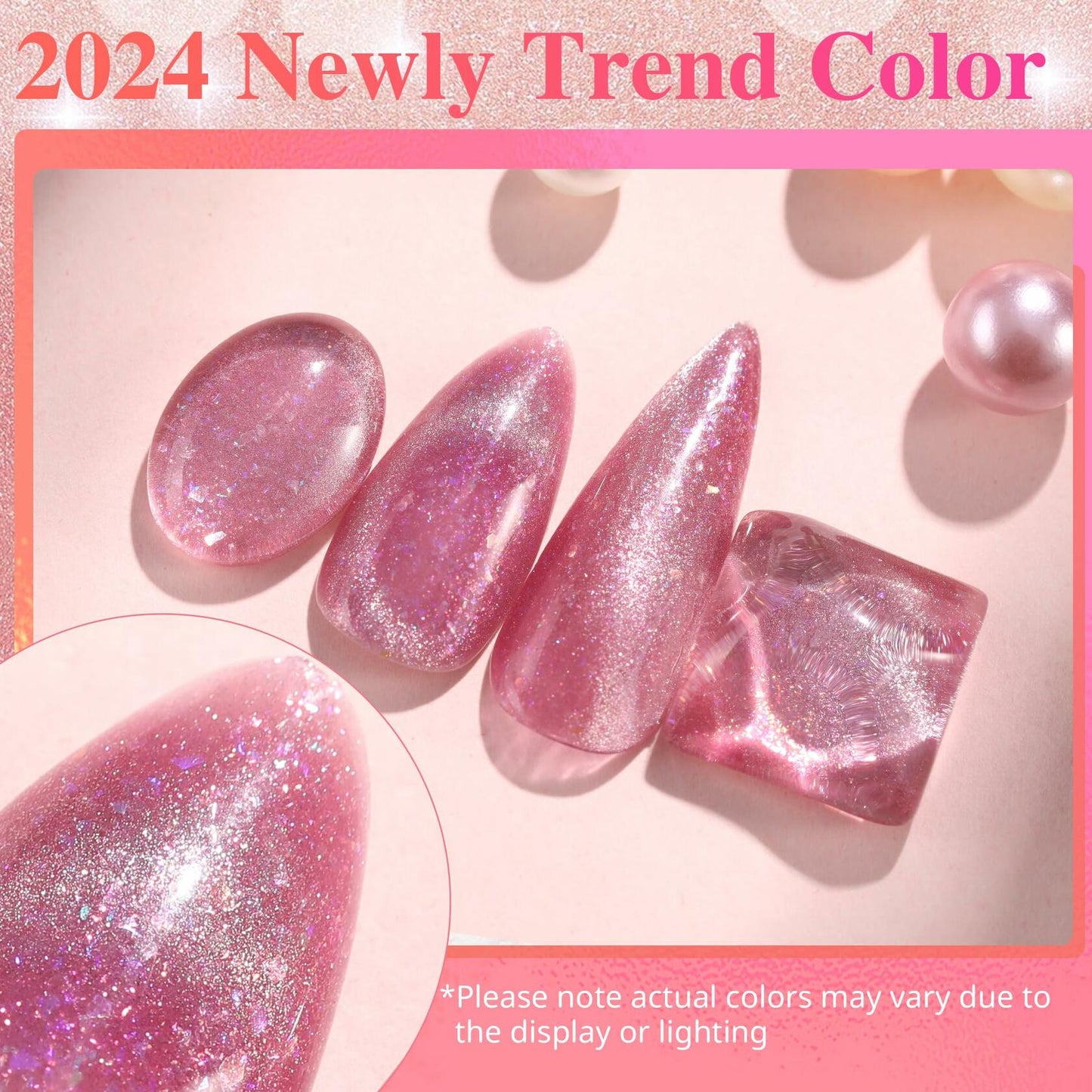 ABAC 10-Color Cat Eye Gel Polish Set w/ Magnet – HEMA-Free, UV Soak-Off