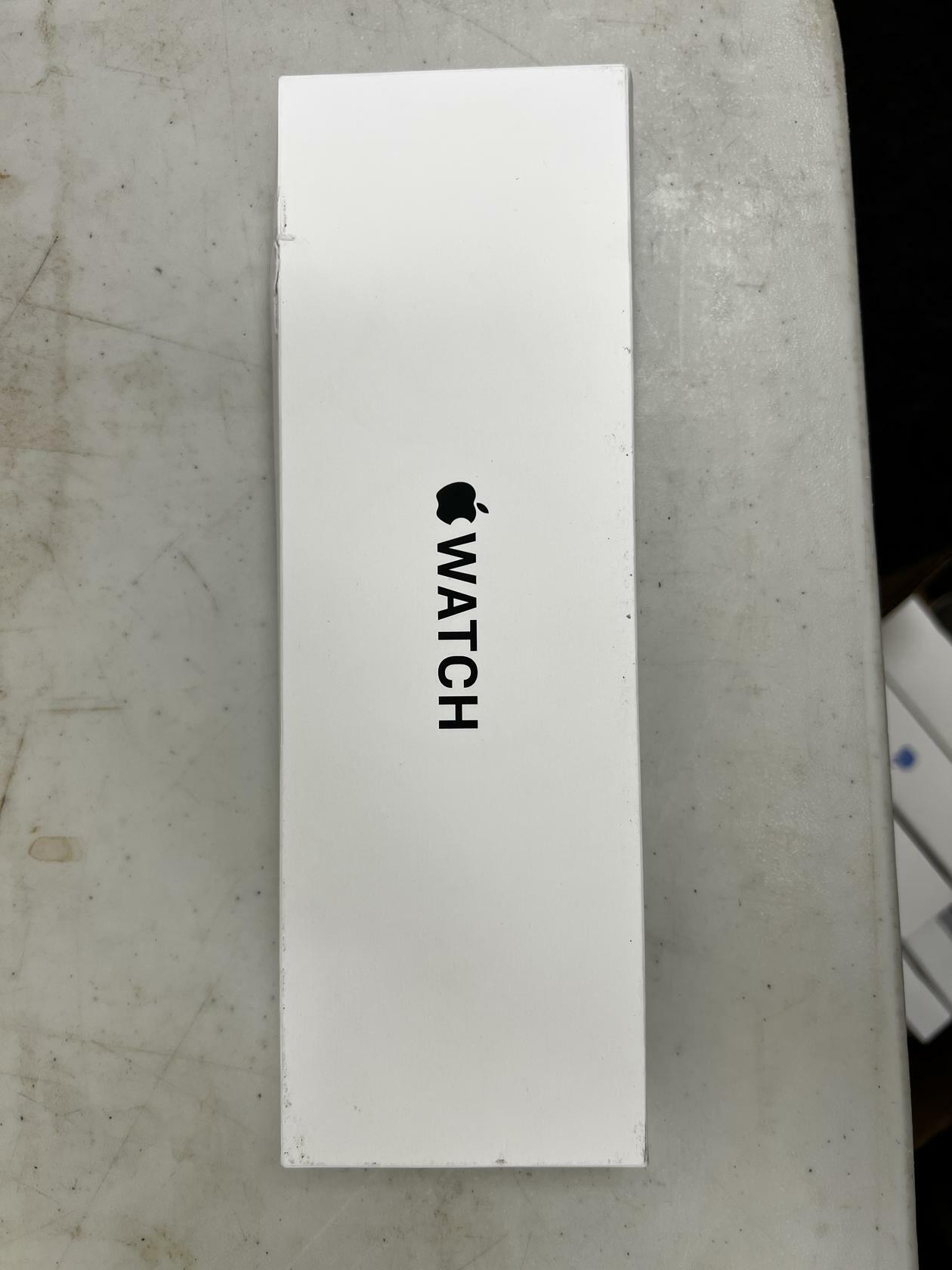 Apple Watch SE 2nd Gen GPS 44mm Silver w/ Denim Band S/M