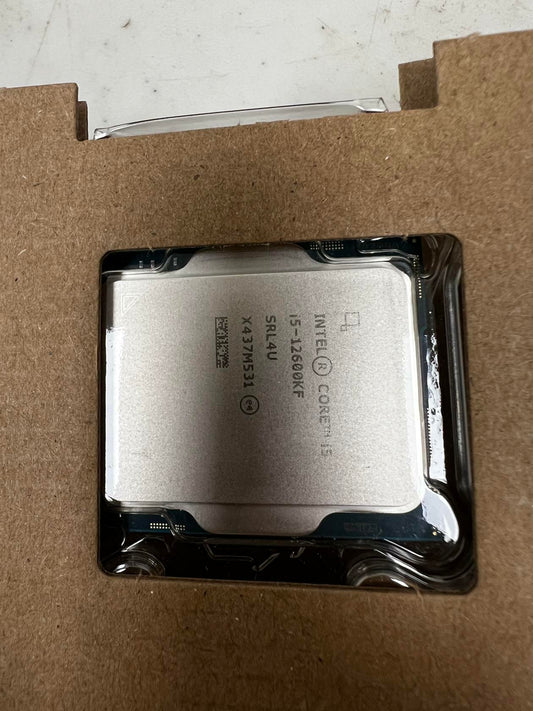 [Like_new] Intel Core i5-12600KF processor 20 MB Smart Cache Box