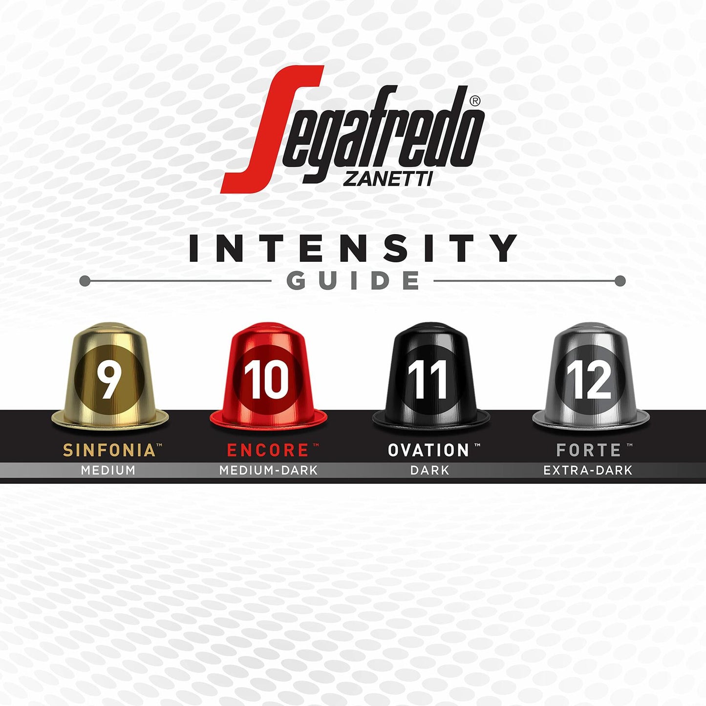 BestBy11/25 Segafredo Encore Espresso 10ct Nespresso Capsules Intensity 10