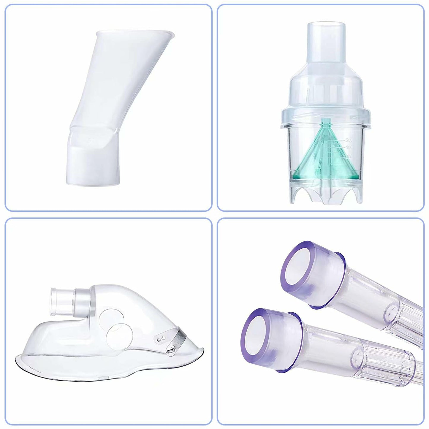 Nebulizer Replacement Kit 2 Pack for Adults - Complete Set