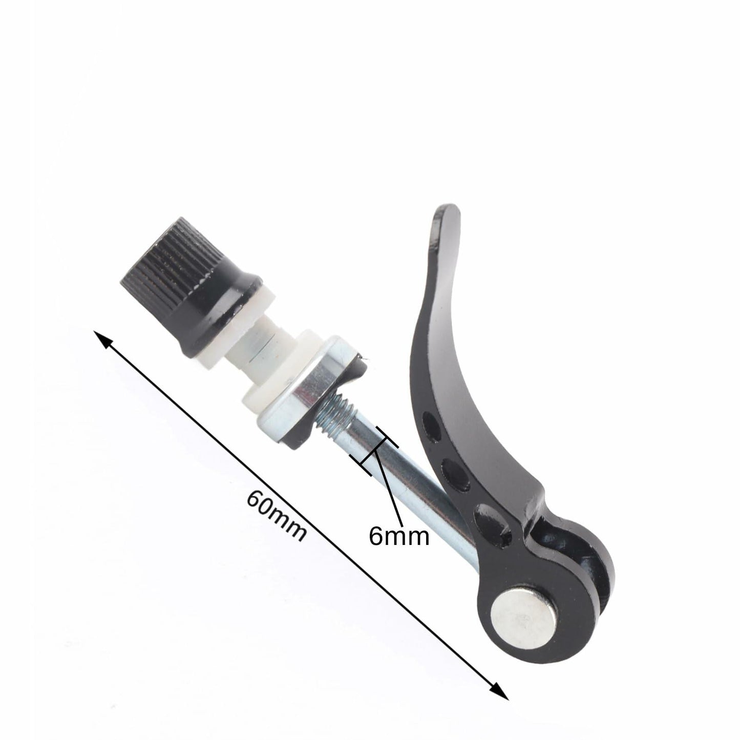 Sunicon Bicycle Seat Post Clamp Quick Release Lever Alloy Black