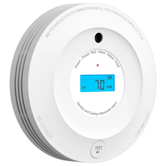 AEGISLINK SC240 Smoke & CO Detector 10-Year Battery Photoelectric 1 Pack - Like New