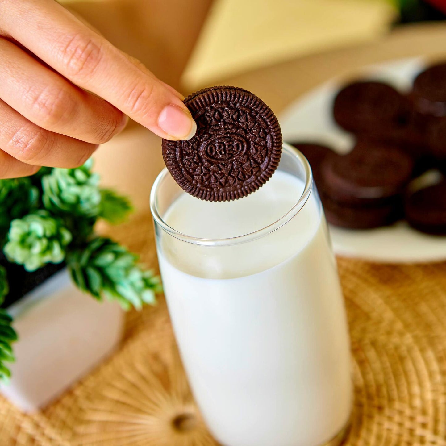 BestBy03/25 OREO Chocolate Sandwich Cookies 5.2oz 12 Pack Classic Snack