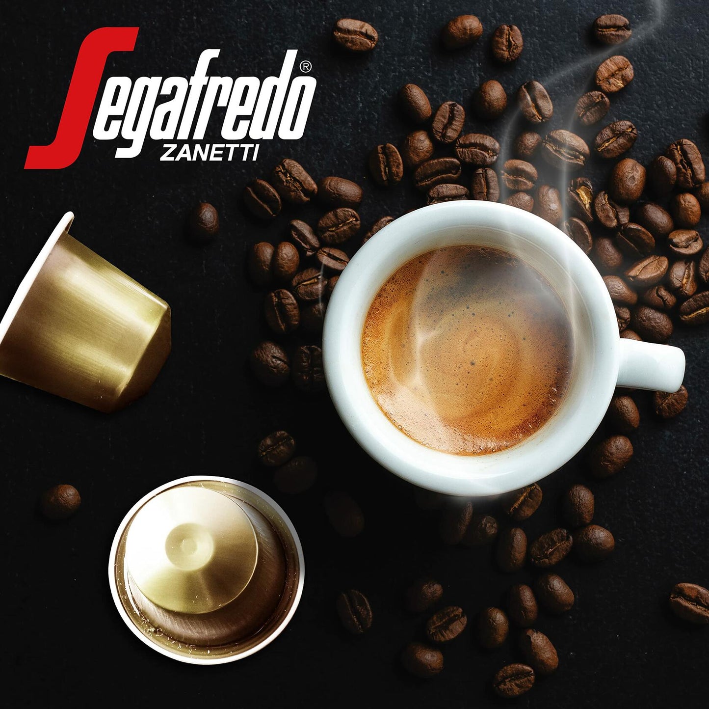BestBy11/25 Segafredo Zanetti Sinfonia Espresso Capsules 10ct Medium Roast