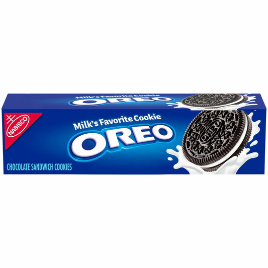 BestBy03/25 OREO Chocolate Sandwich Cookies 5.2oz 12 Pack Classic Snack