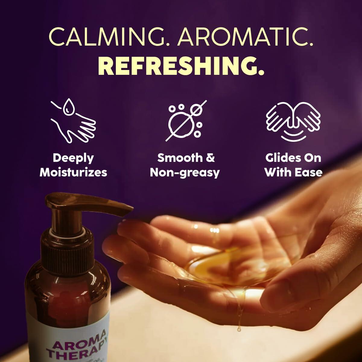 Kukka Aromatherapy Massage Oil Lavender Orange Natural SPA Relaxing 6.76oz