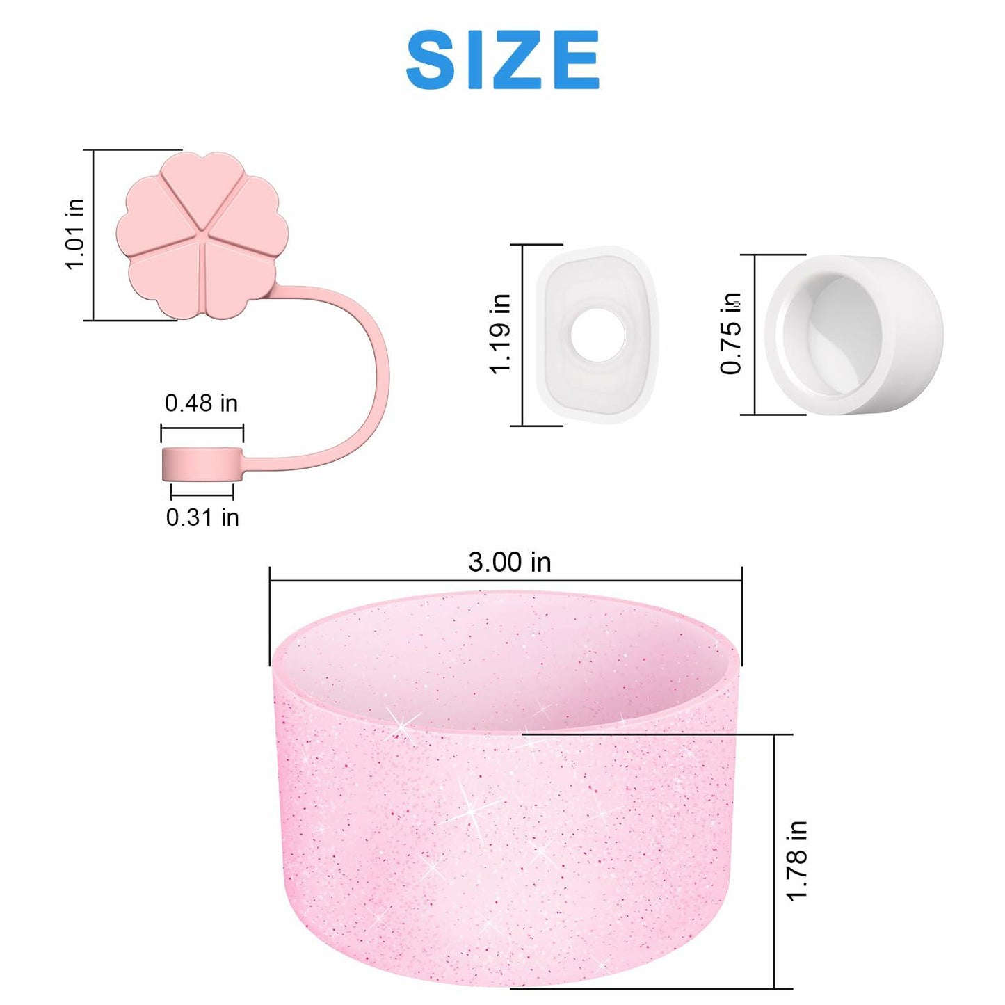 Alwenid Silicone Stopper Boot for Stanley 30oz 40oz Tumbler Leak Proof