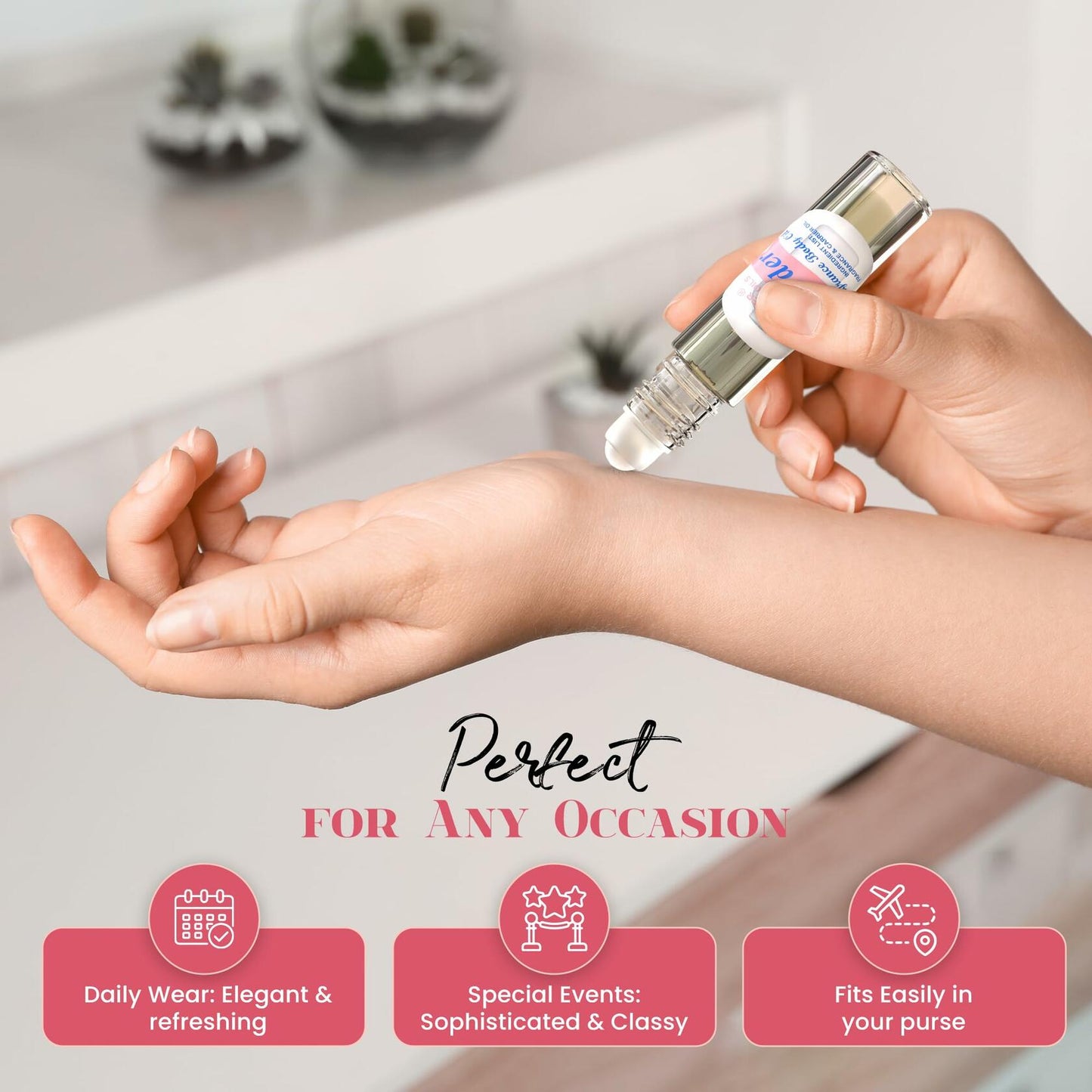 MOBETTER Fragrance Oil Powder Fresh Scent Perfume Body Oil Unisex 5ml