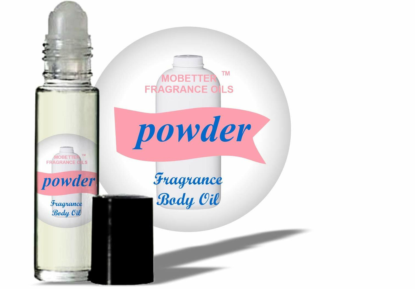 MOBETTER Fragrance Oil Powder Fresh Scent Perfume Body Oil Unisex 5ml