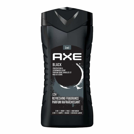 AXE Black 3-in-1 Body Face Hair Wash Frozen Pear & Cedarwood 8.4oz