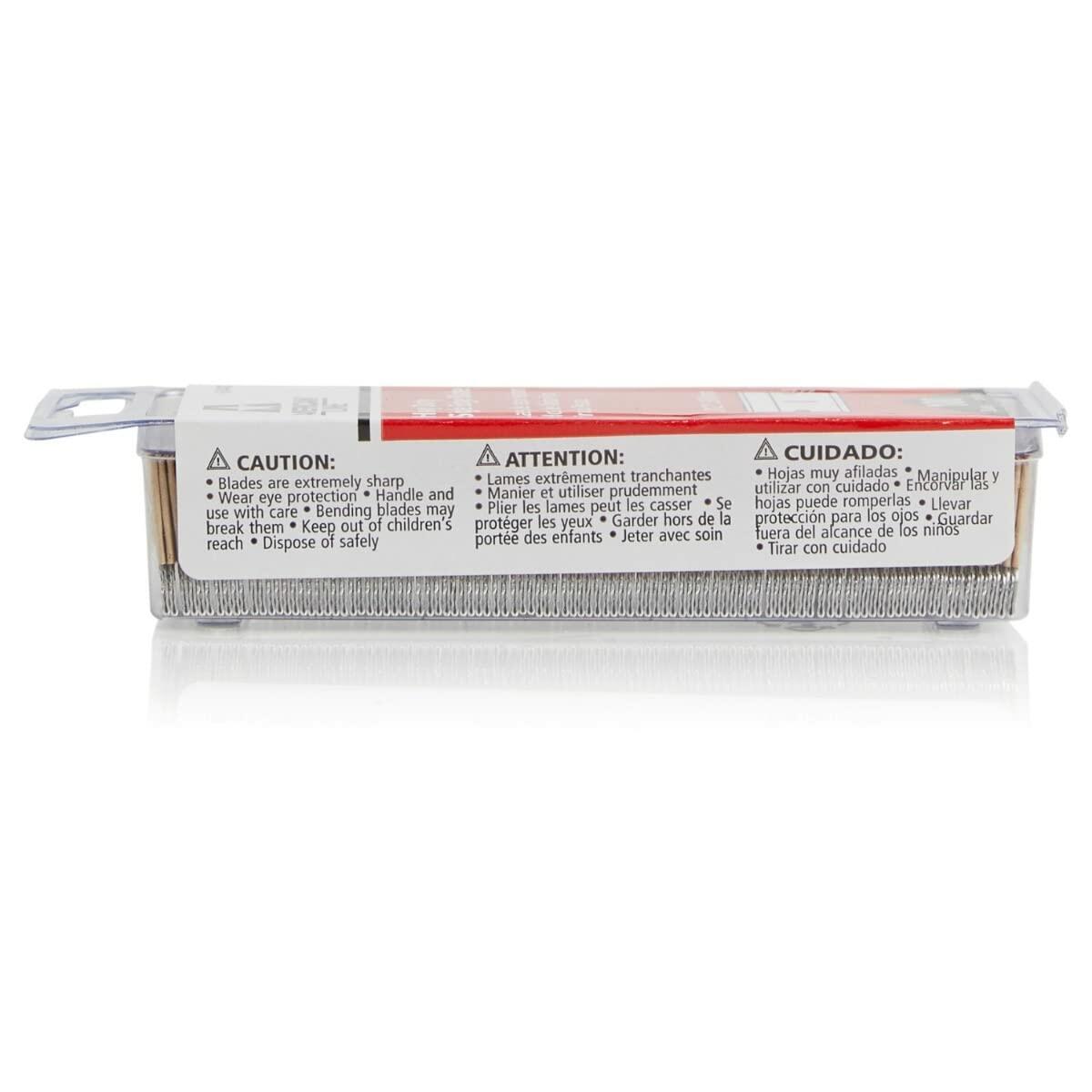 American Line 100-Pack Single Edge Razor Blades Heavy Duty 0.012 Steel
