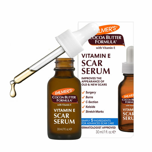 Palmer's Cocoa Butter Scar Serum Fragrance Free Vitamin E 1 oz Skin Oil