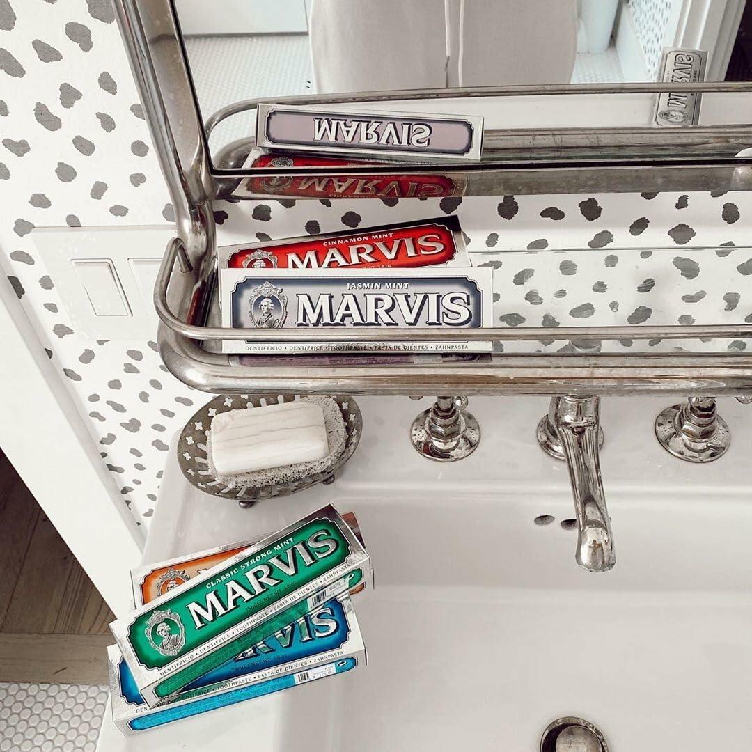 Marvis Whitening Mint Toothpaste 3.8 oz - Authentic Italian Whitening