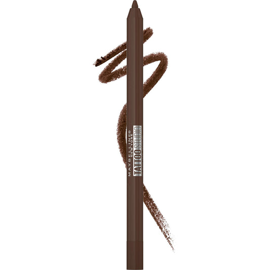 Maybelline TattooStudio Long-Lasting Waterproof Eyeliner Pencil Walnut 1 Count