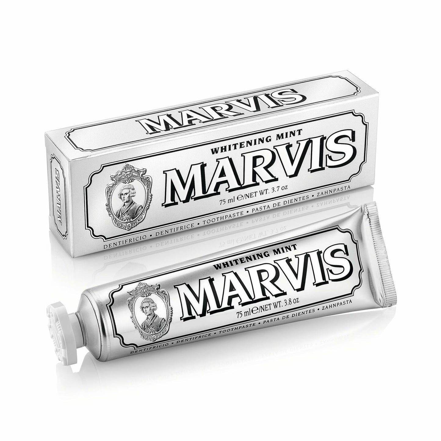 Marvis Whitening Mint Toothpaste 3.8 oz - Authentic Italian Whitening