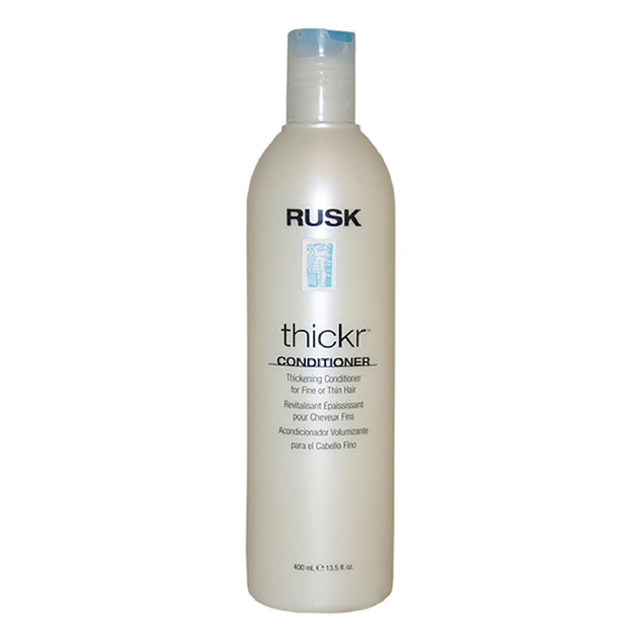 Rusk Thickr Thickening Conditioner For Fine Thin Hair 400ml 13.5oz