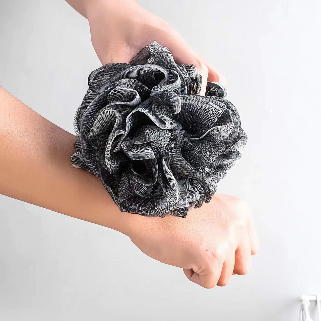 5 Pack - Bath Shower Loofah Sponge 50g Dark Blue - Skin Care Bathing Accessory