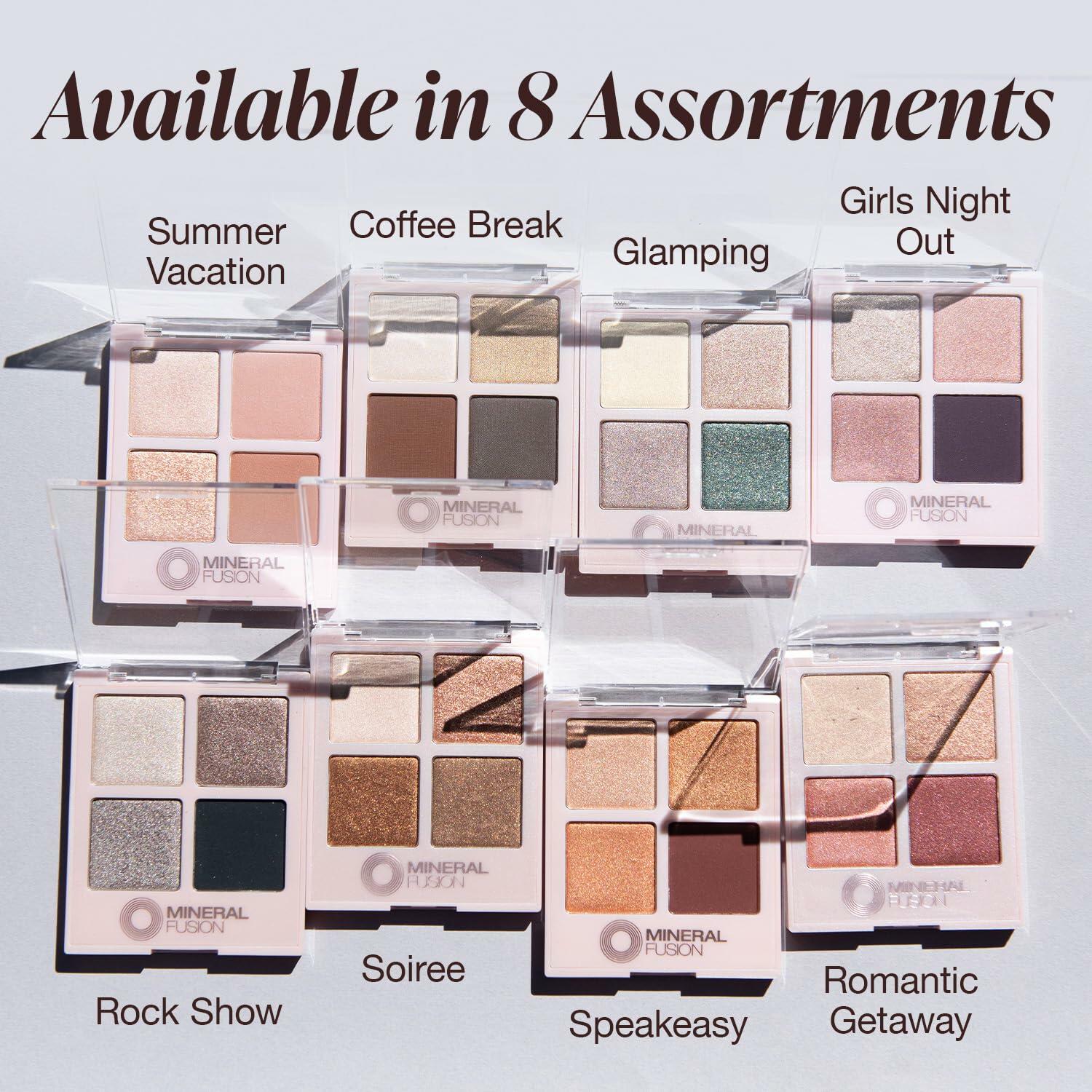 Mineral Fusion Speakeasy Refillable Eyeshadow Palette 0.25 oz New