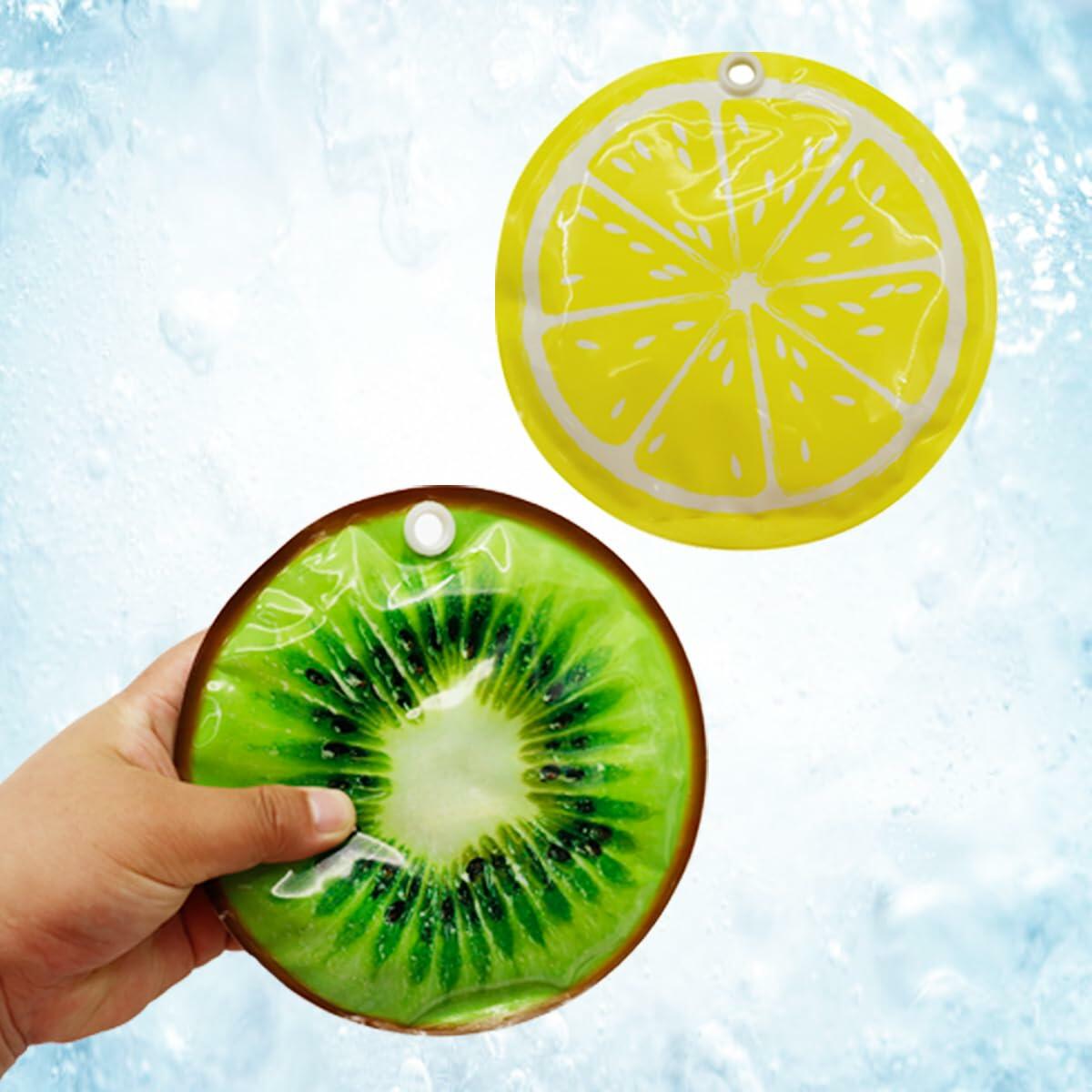 I Freezer Packs 4PCS Gel Ice Packs Reusable for Kids Cooler Lunchbox Pain Relief