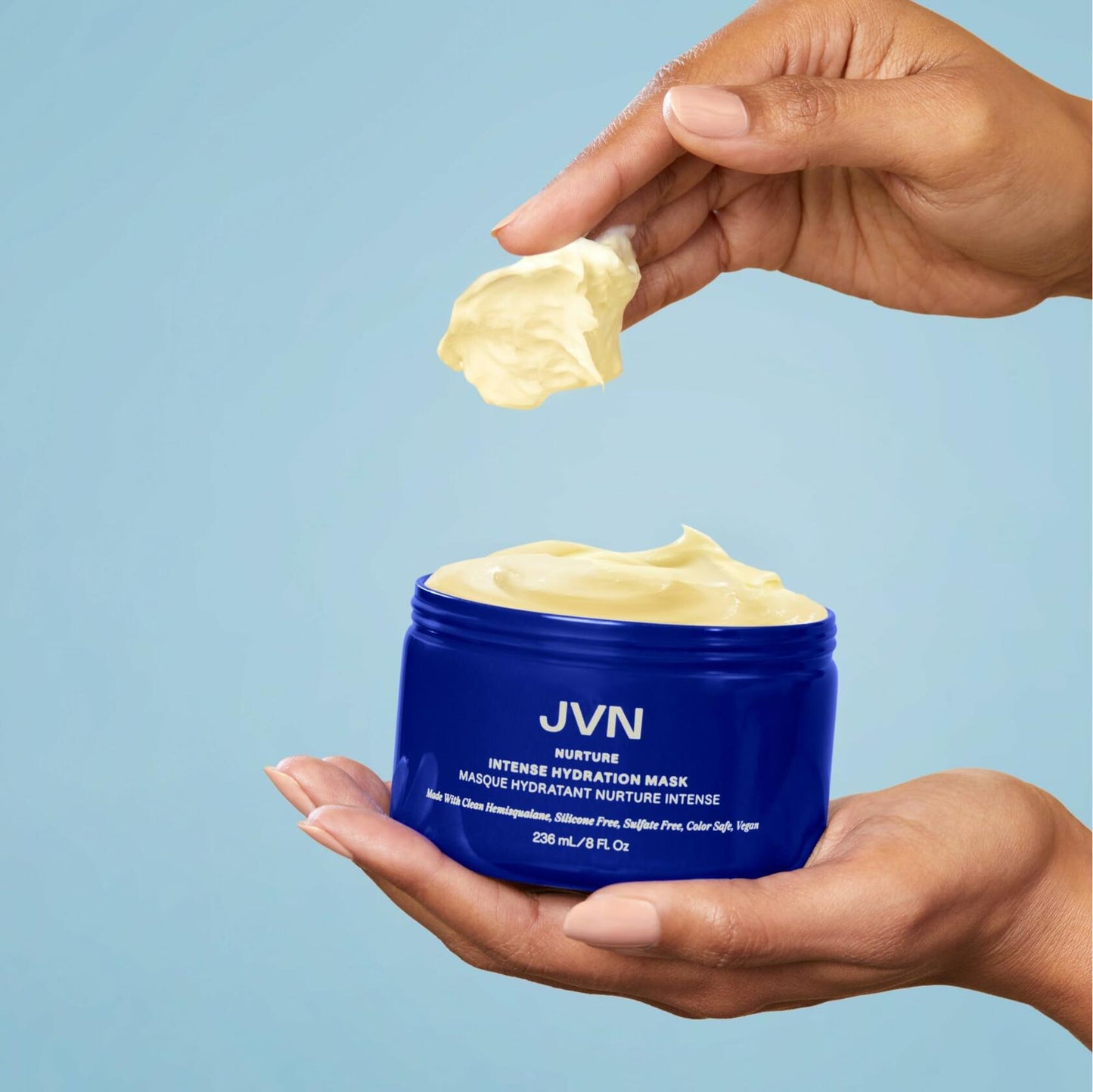 JVN Nurture Intense Hydration Hair Mask New Improved 8 oz Silky Nourished