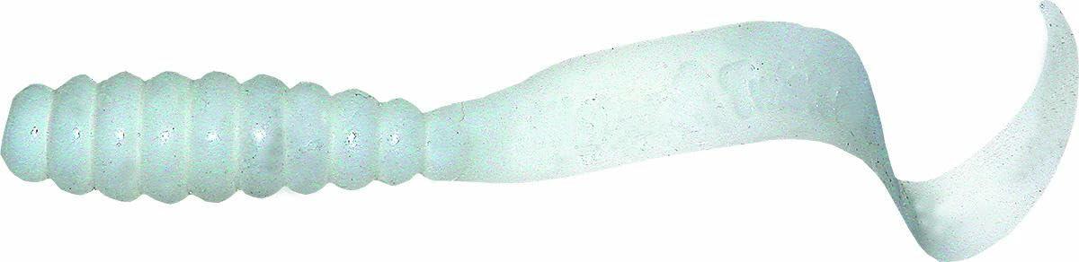 Mister Twister 3" Meeny Tail White Soft Plastic Fishing Lure Single Pack