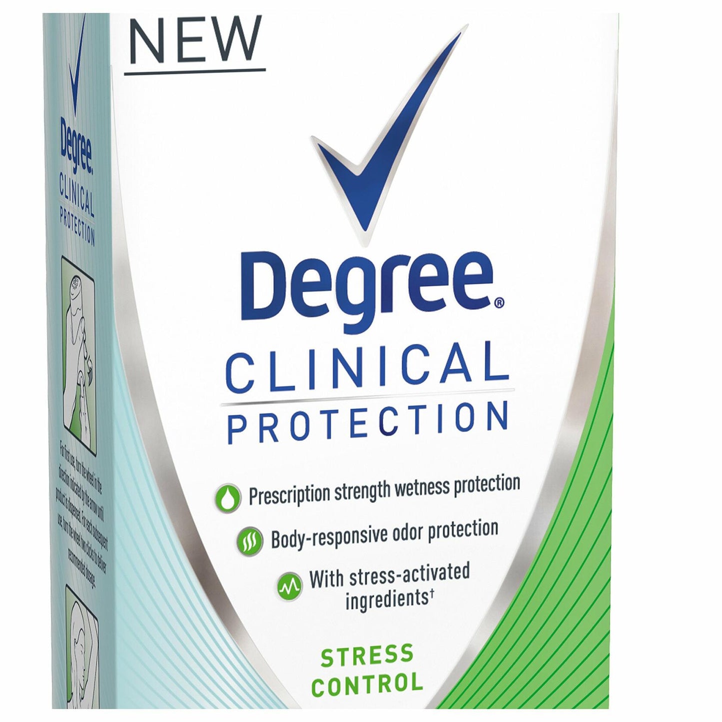 Degree Women Clinical Antiperspirant Deodorant Stress Control 1.7oz